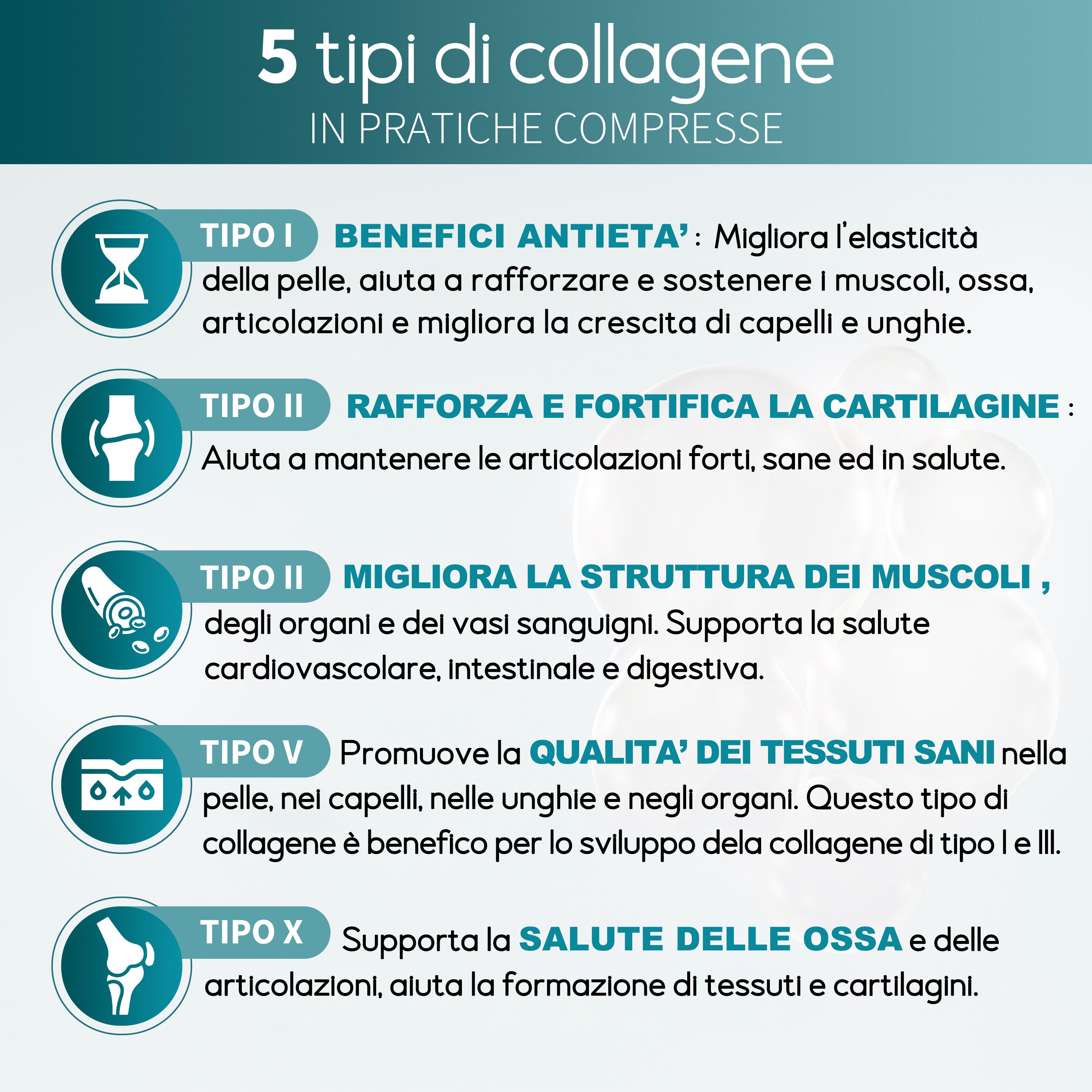 VitaminPure® Multi Collagene Idrolizzato PURO 100%