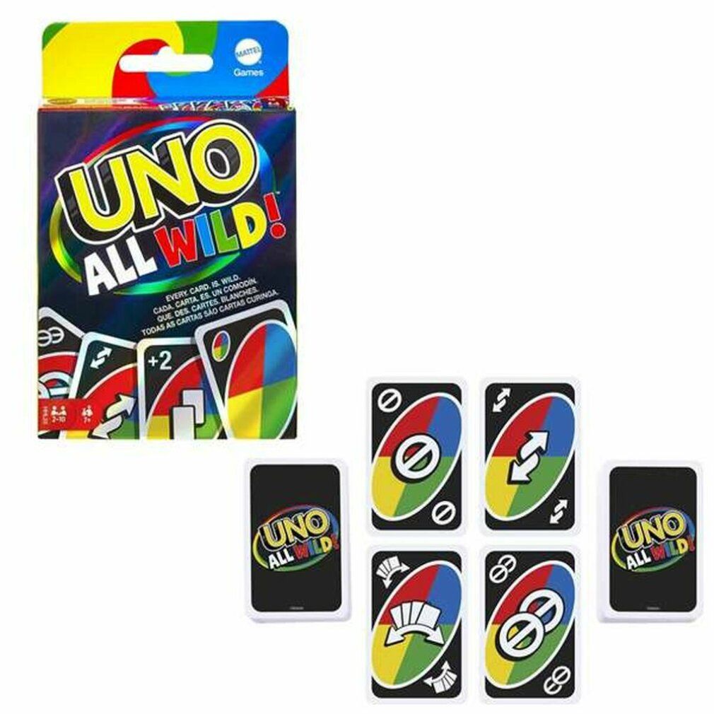 Giochi di carte Mattel Uno All Wild!