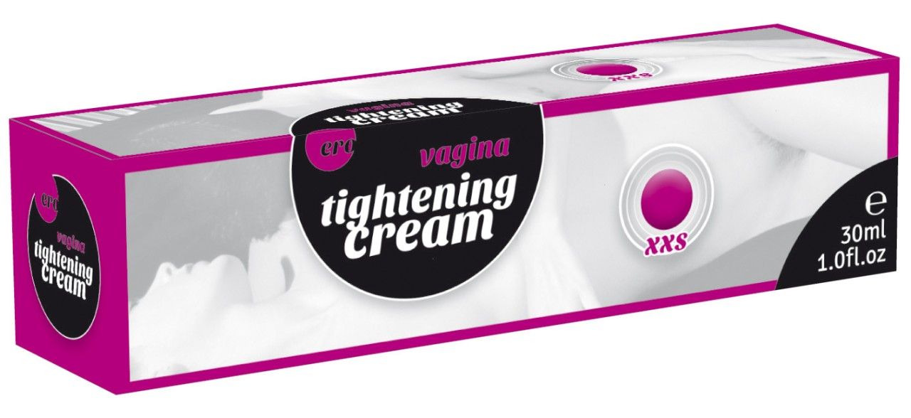 Scatola Ero Vagina Tightening Cream con immagine prodotto, 30ml.