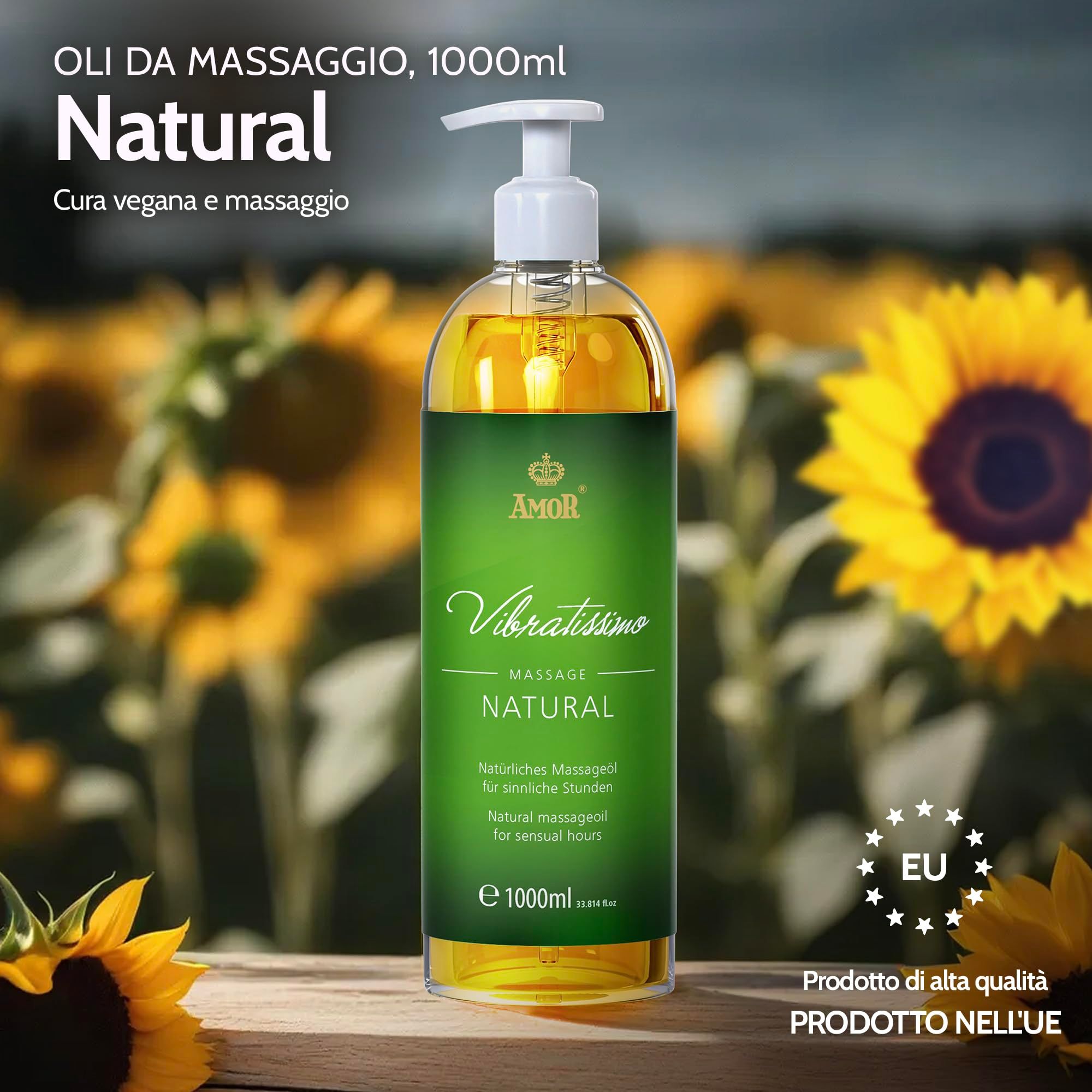 Vibratissimo Olio da Massaggio Natural
