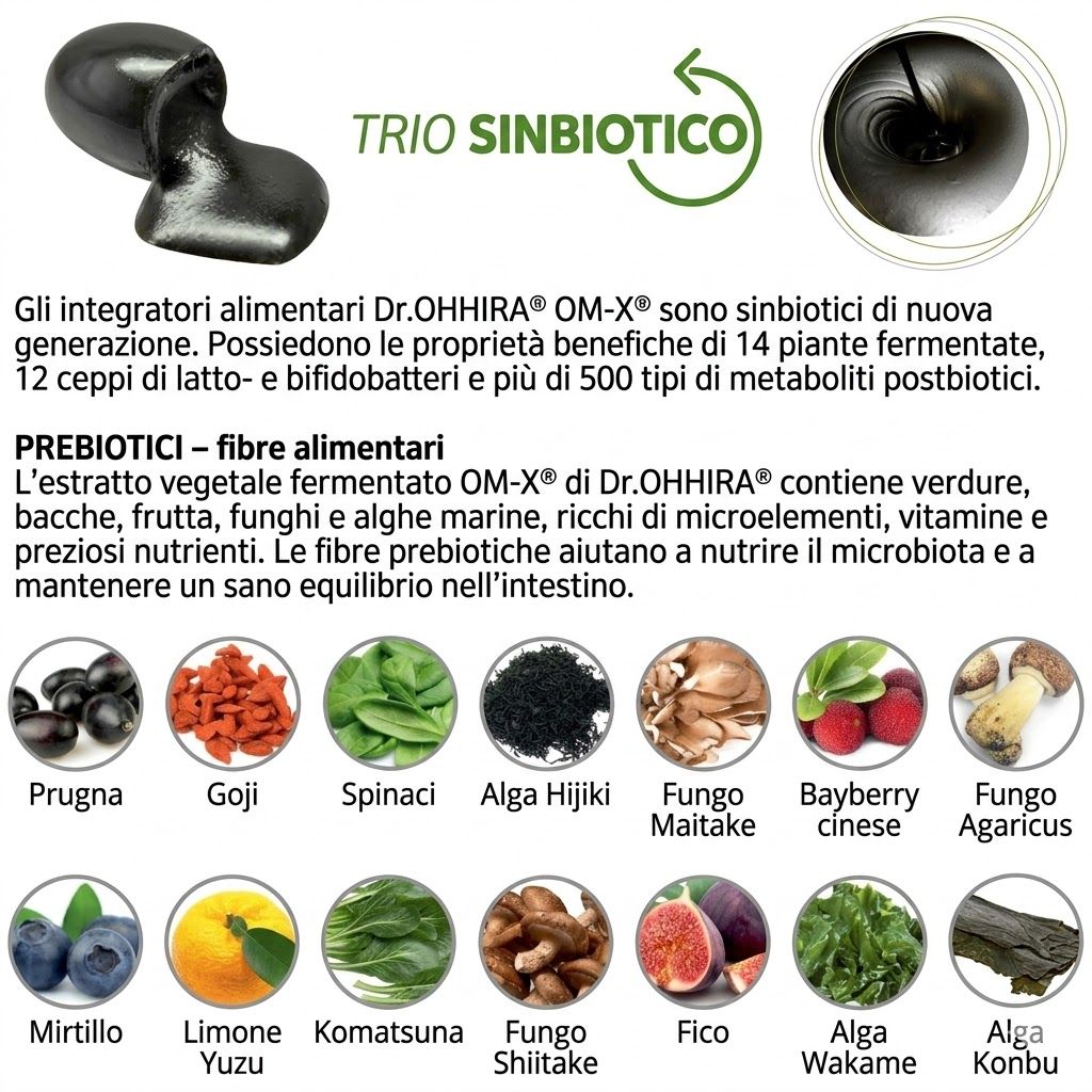 Dr. OHHIRA Probiotici Deluxe Cura Intestinale 3 Anni
