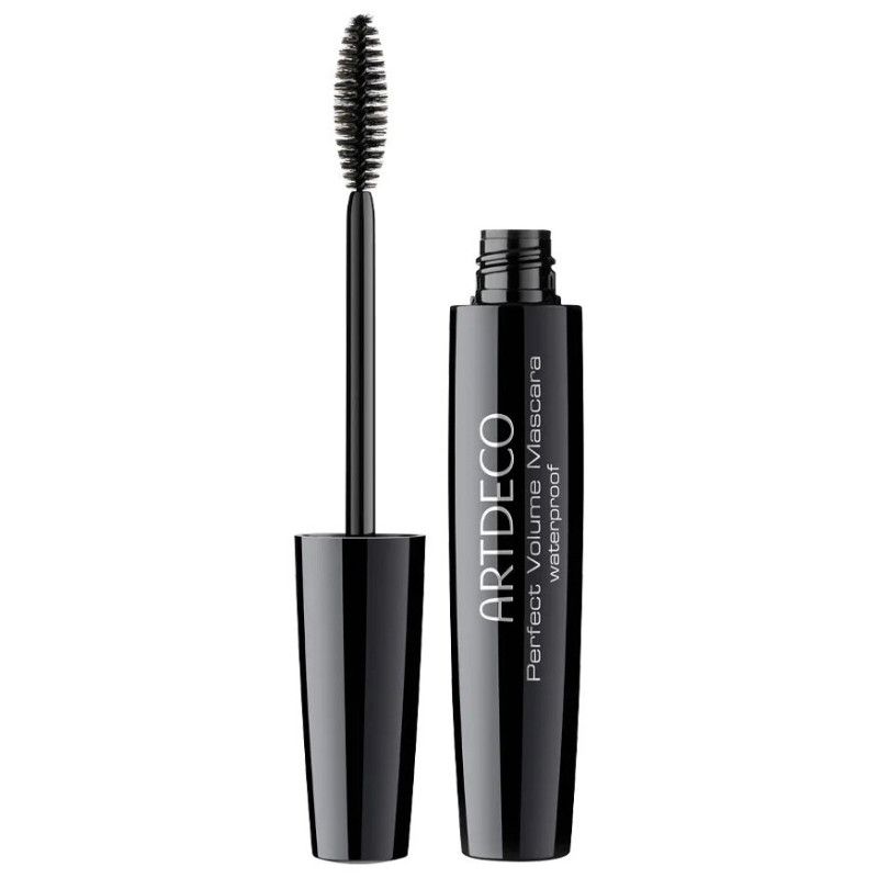 ARTDECO Perfect Volume Mascara waterproof, flacone nero con scovolino nero.