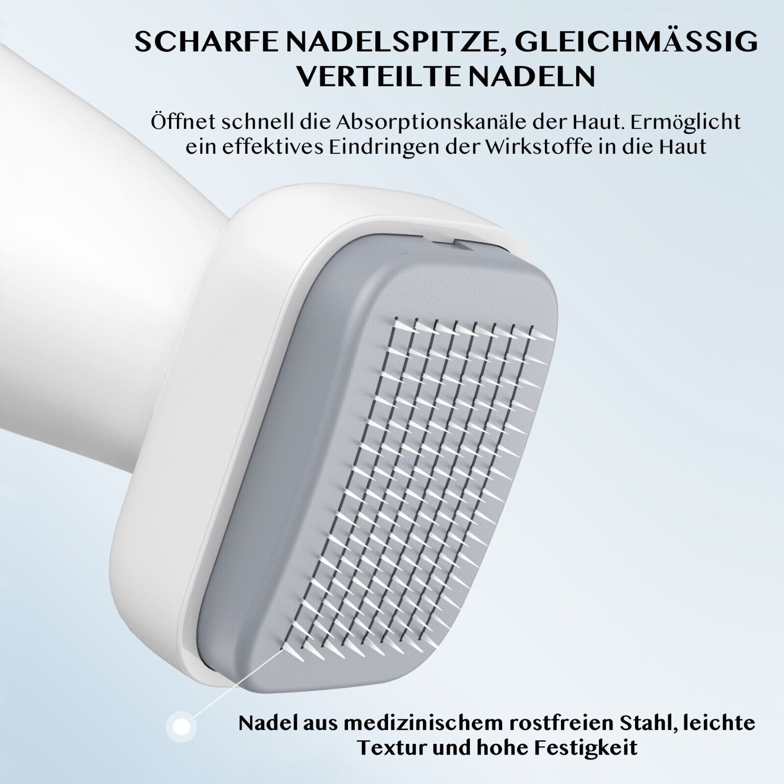Derma Stamp Dermapen Mesoroller 120 aghi in acciaio inossidabile