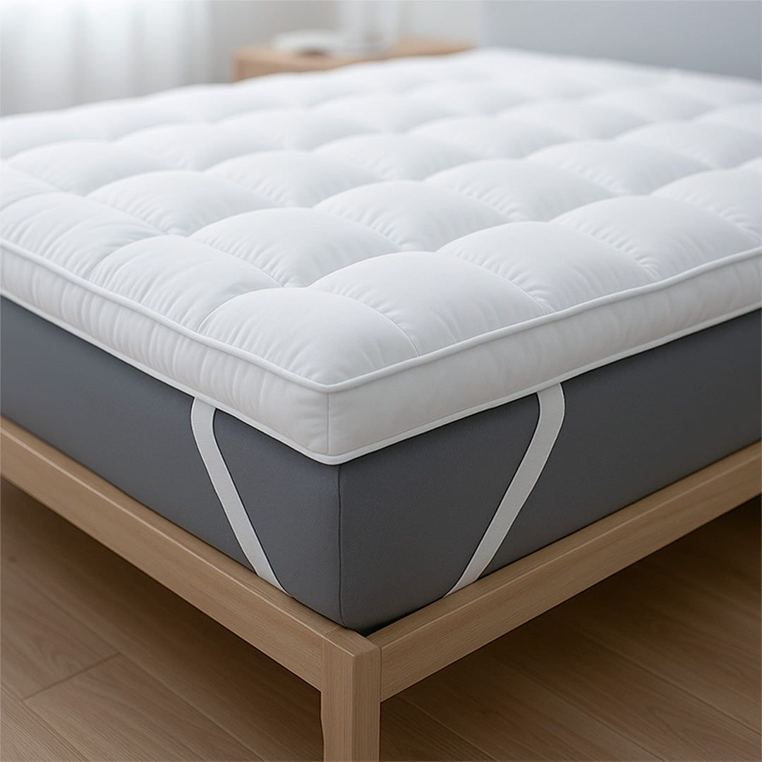 The White Stone Topper 120x190 cm con Imbottitura in Ovatta da 1000 gr/m²