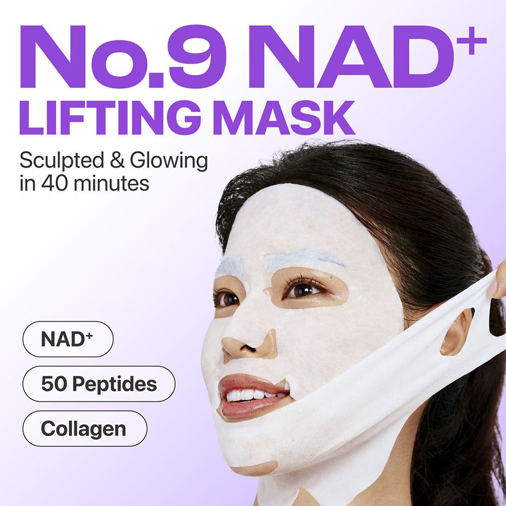 Maschera viso NUMBUZIN Nr.9 NAD+ Bio Lifting-sil