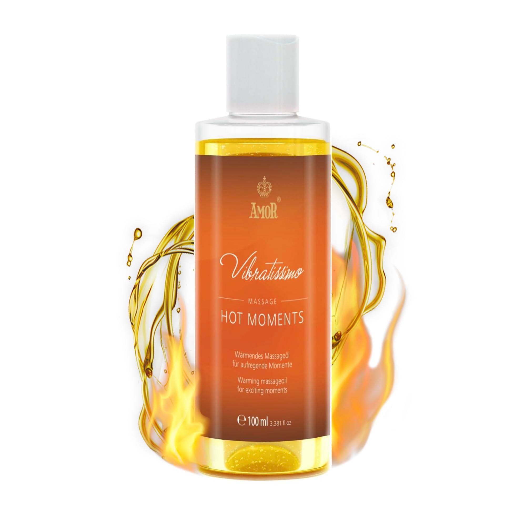 Vibratissimo Olio da Massaggio Hot Moments