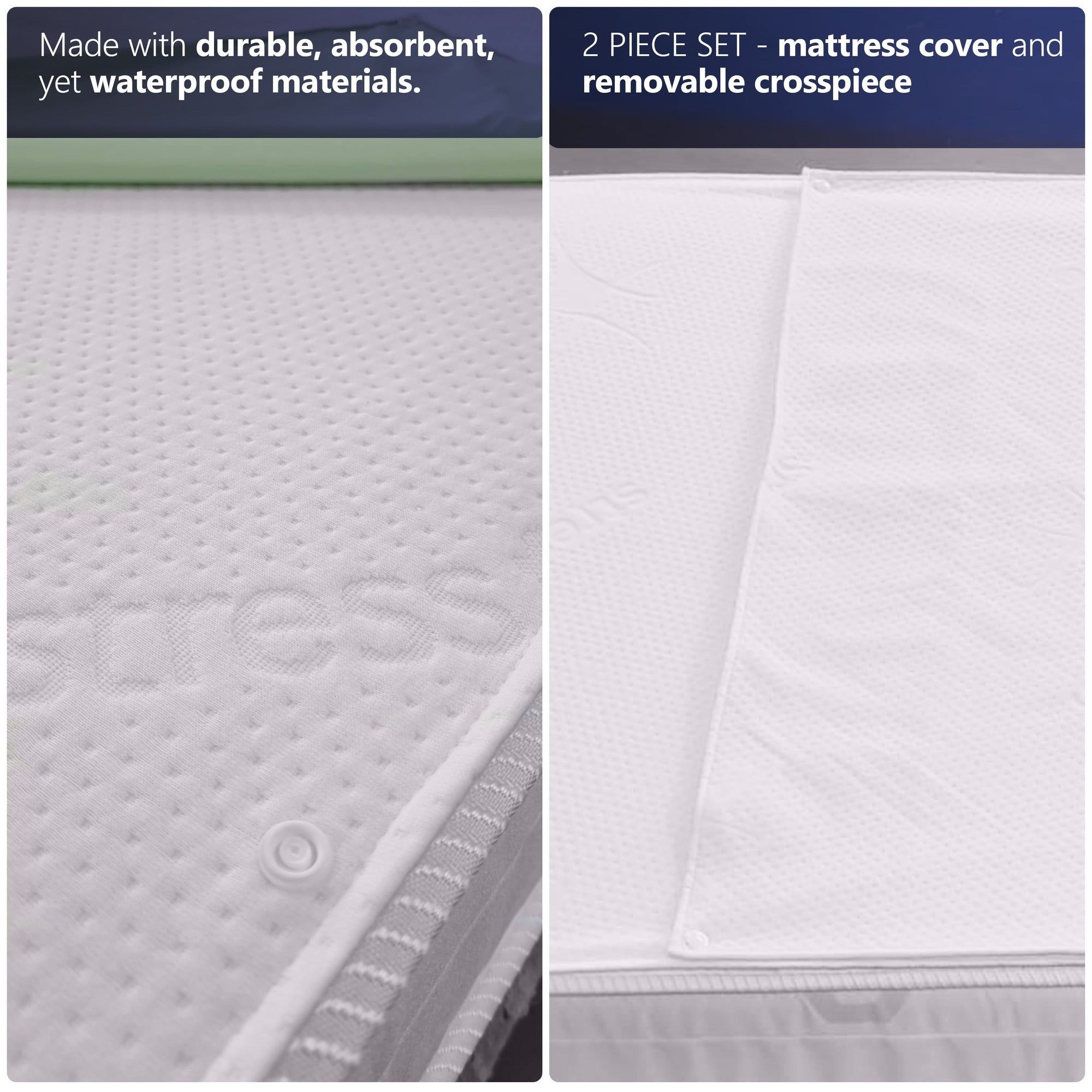 The White Stone Set 3 Traverse 80x75 cm Impermeabili e Riutilizzabili