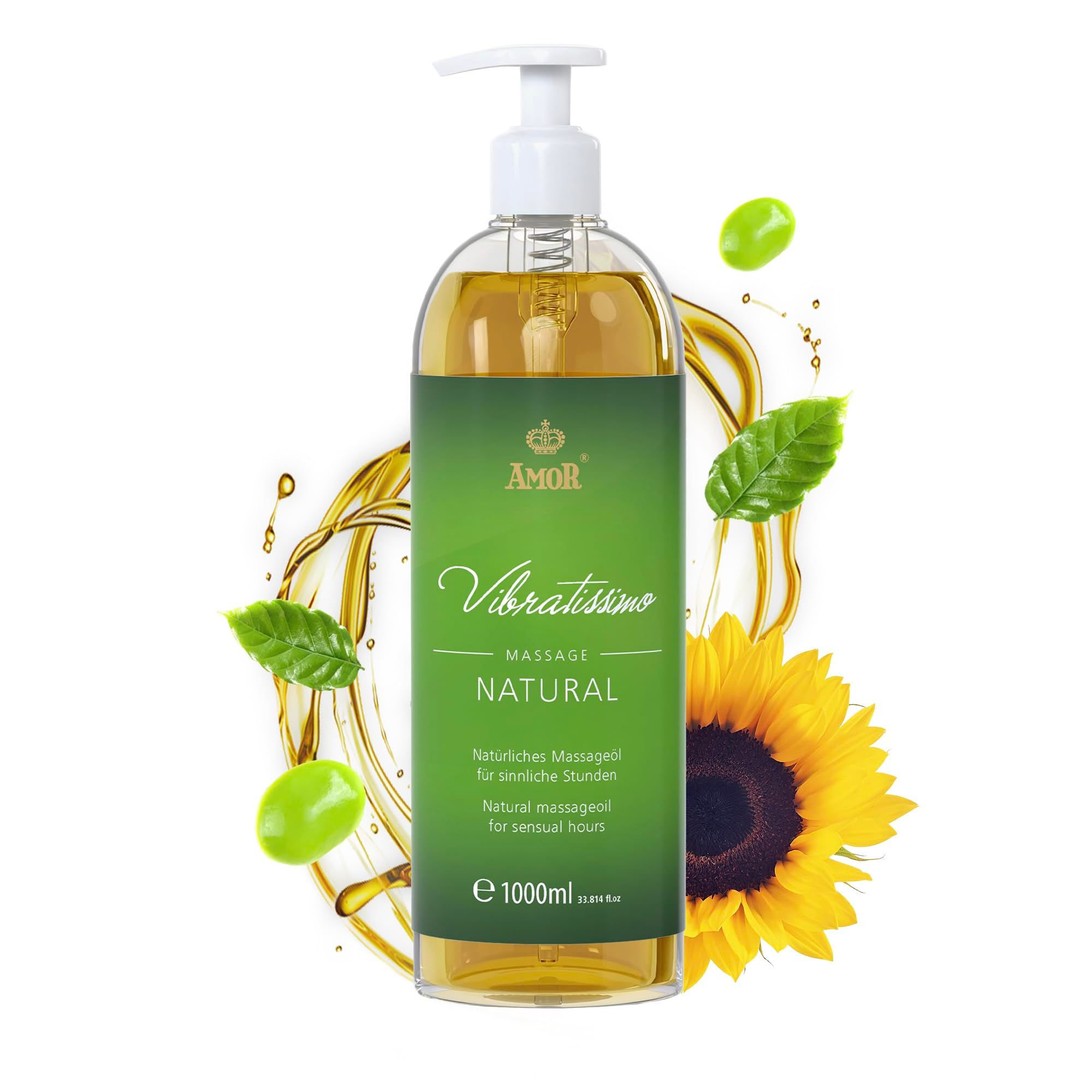 Vibratissimo Olio da Massaggio Natural