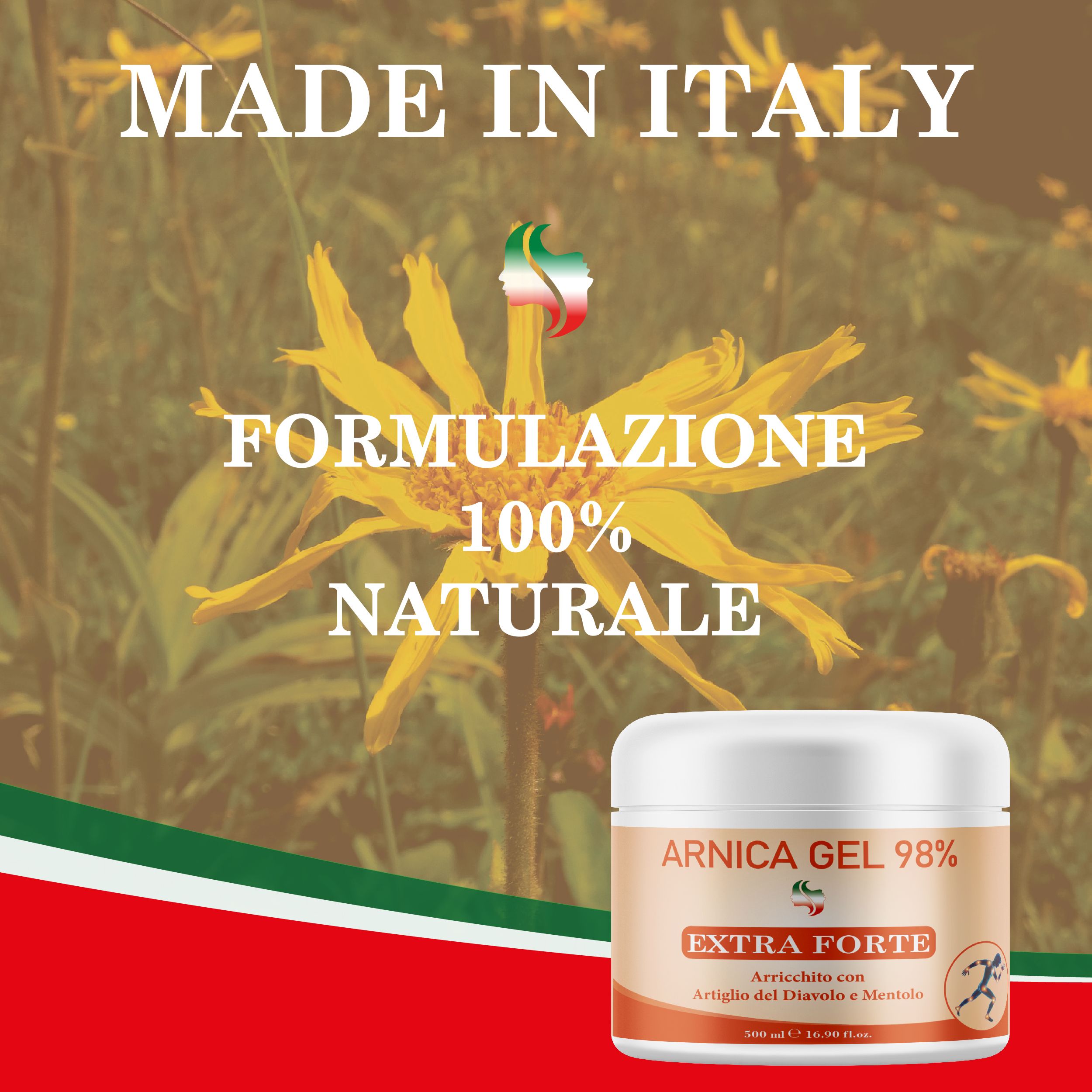 Trico Hair Italy Arnica 98% e Artiglio del Diavolo con Mentolo