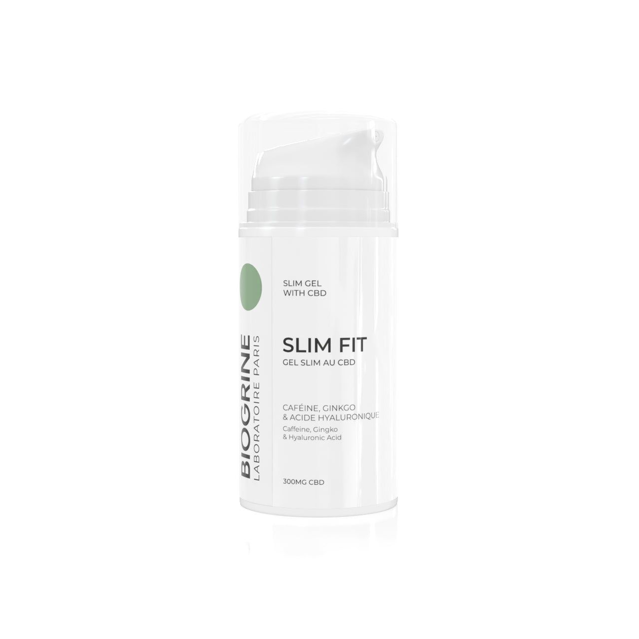 BIOGRINE Gel snellente anticellulite "SLIM FIT" – Acido ialuronico, CBD, caffeina e ginkgo