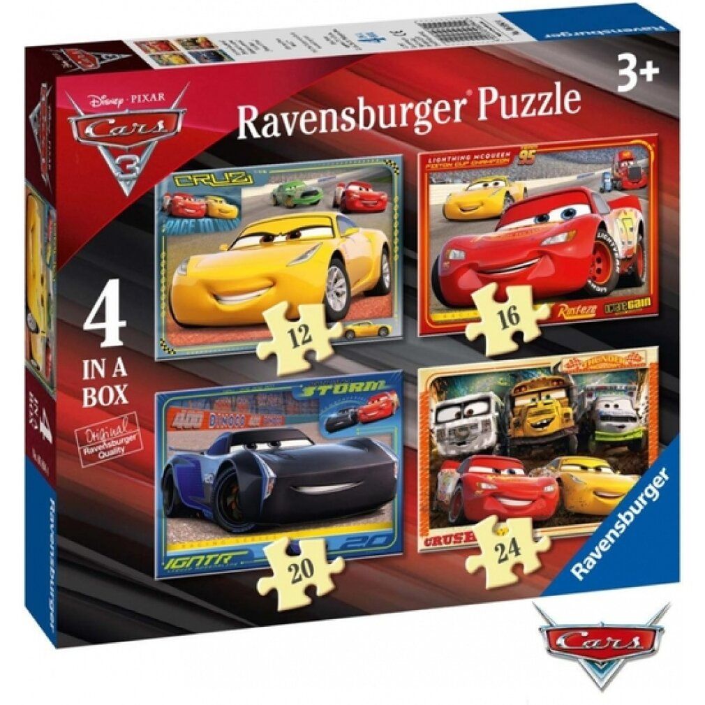 Puzzle Disney Cars 3, 4in1