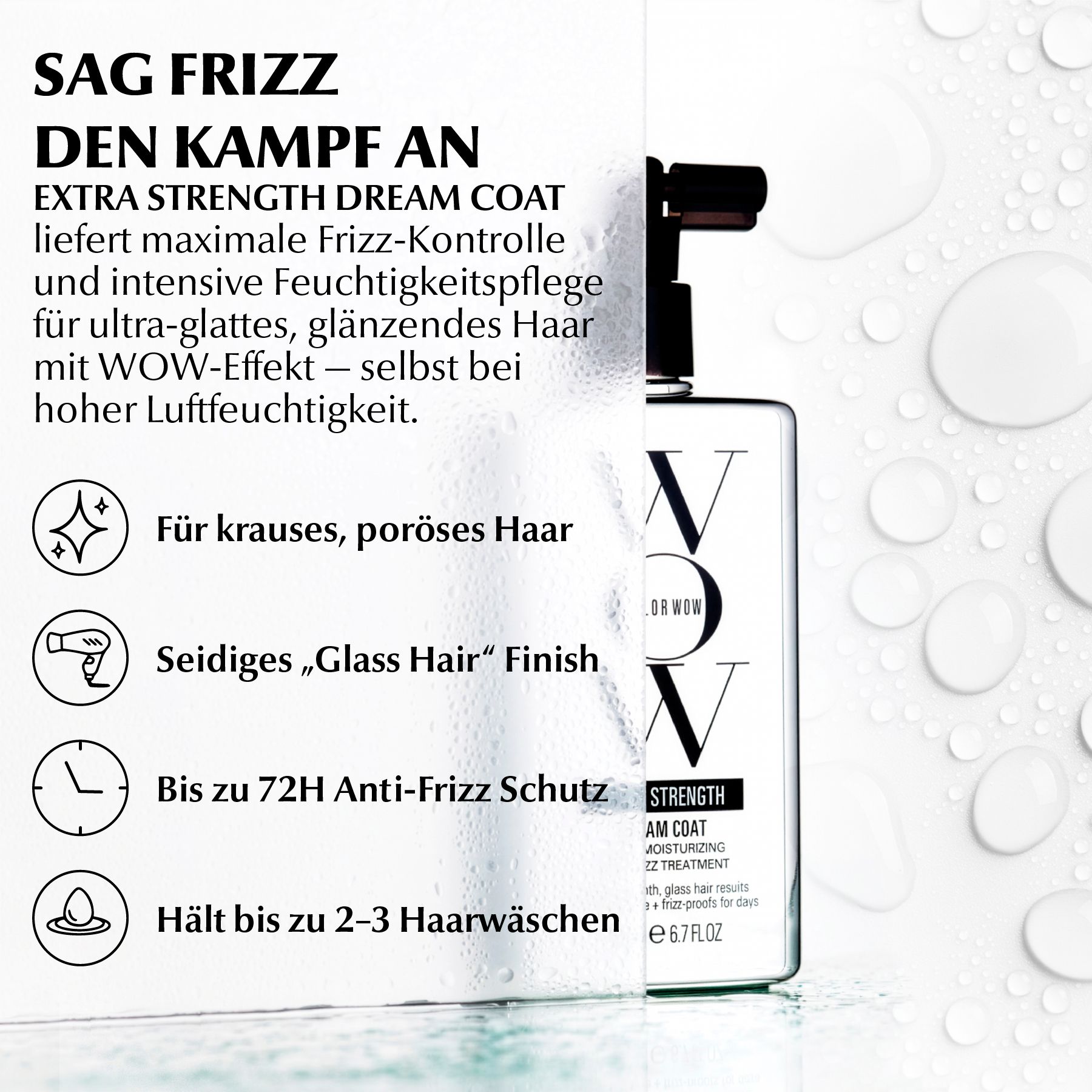 COLOR WOW Dream Coat Extra Strength Spray per lo styling