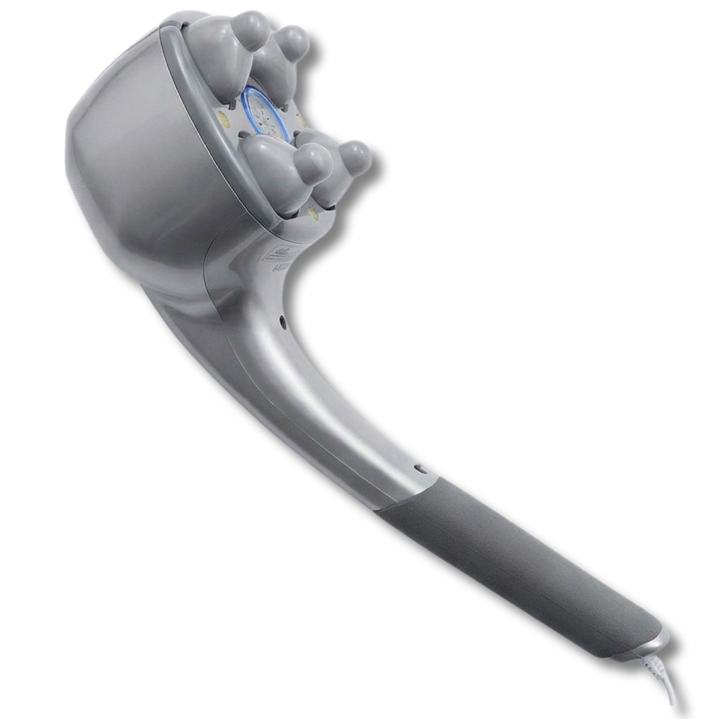 Pistola Massaggiante con 4 Testine – Massaggio Muscolare Profondo per Schiena, Spalle, Nuca e Gambe