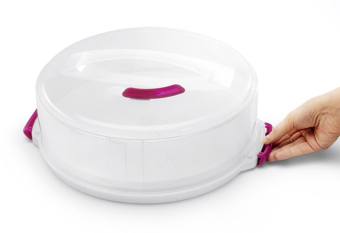 Contenitore per torte regolabile in altezza METALTEX