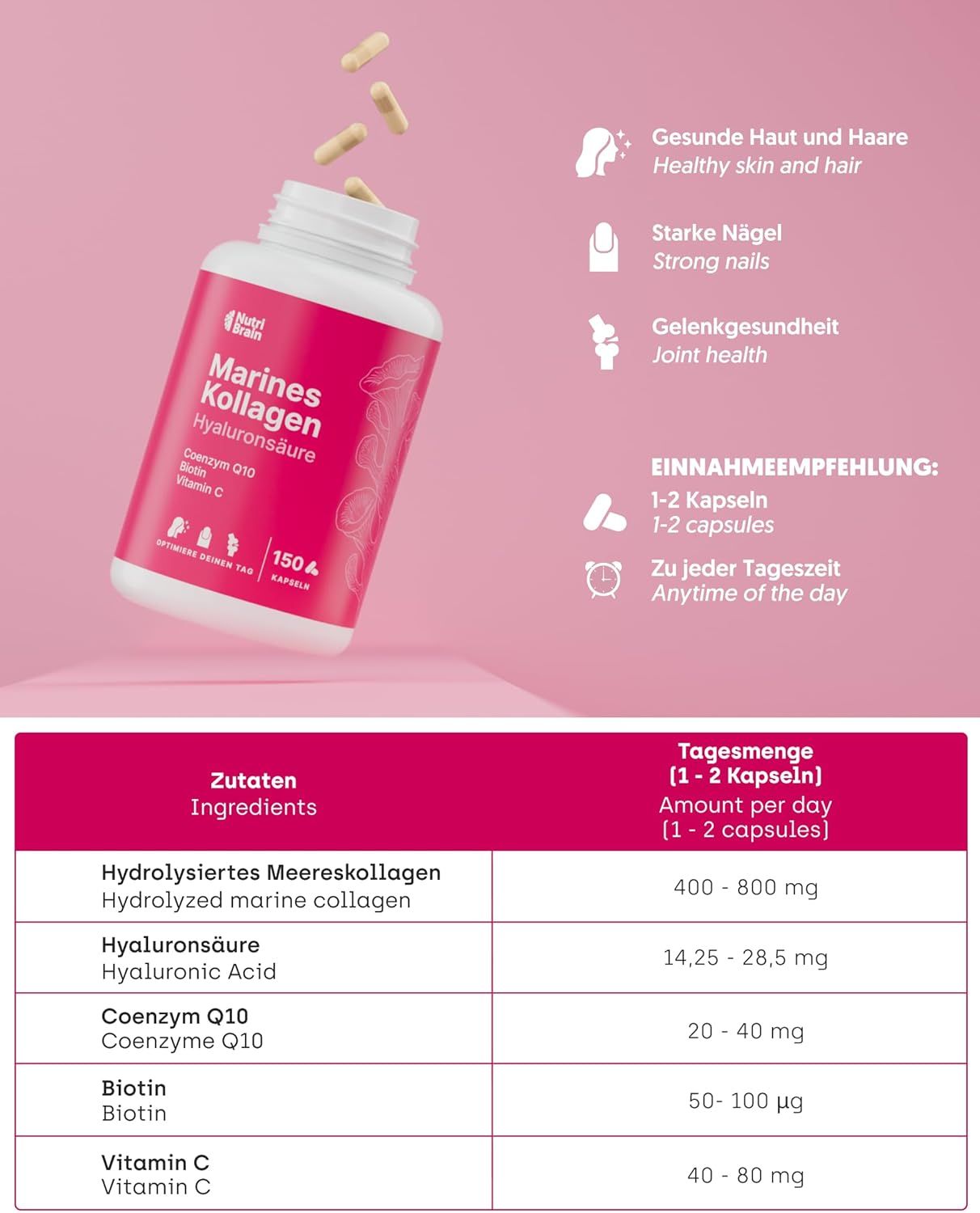 NUTRIBRAIN Collagene Marino Puro Capsula
