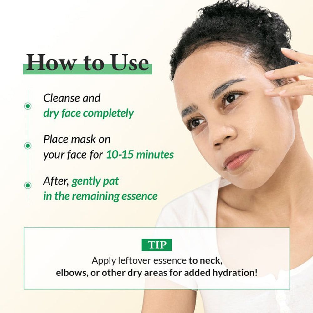 Utilizzo della maschera lenitiva Dr. Althea Cushion Veil: Applicare su pelle pulita, lasciare per 10-15 minuti, massaggiare l'essenza rimanente.