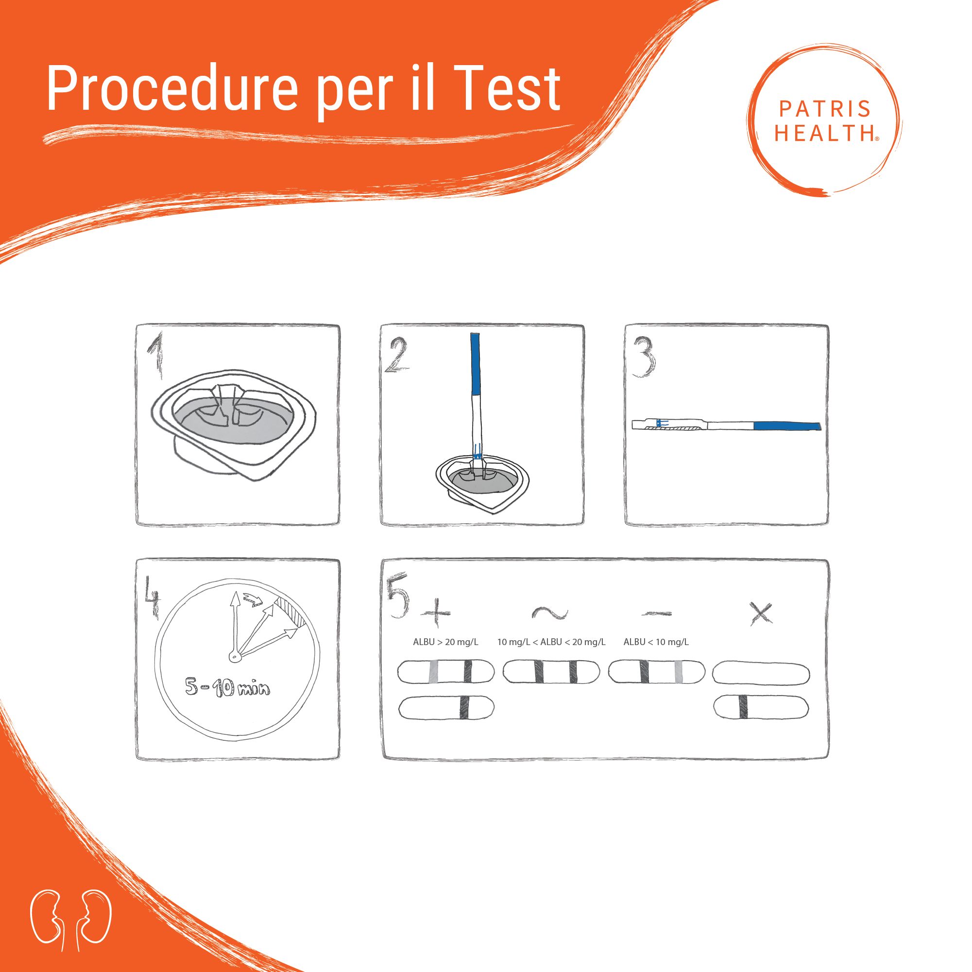 Test di Funzionalità Renale (Albumina) Patris Health®