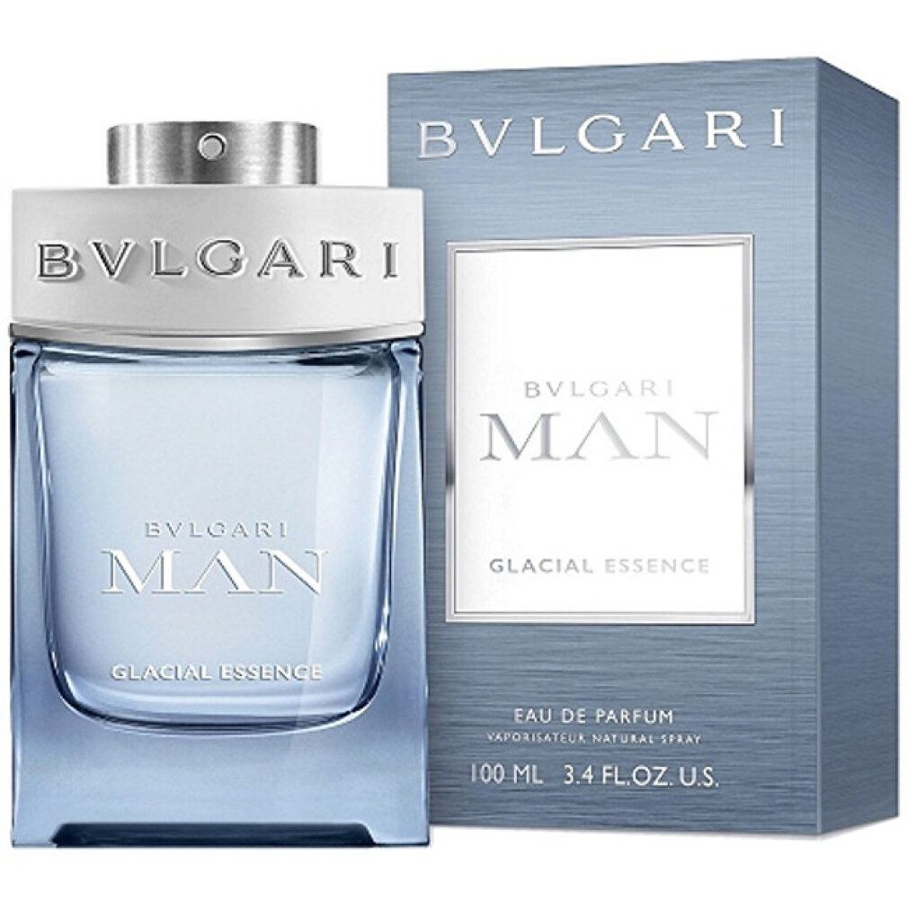 Bvlgari Man Glacial Essence Eau de Parfum Spray con confezione, 100 ml.