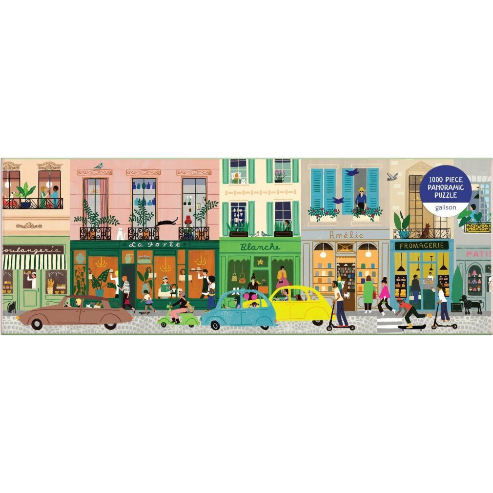 galison Panorama puzzle Parisian Life 1000 parti