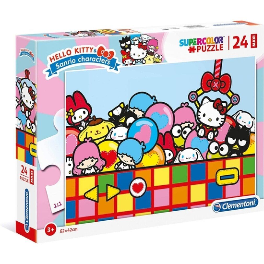 Clementoni Maxi Puzzle Hello Kitty, 24 pezzi.