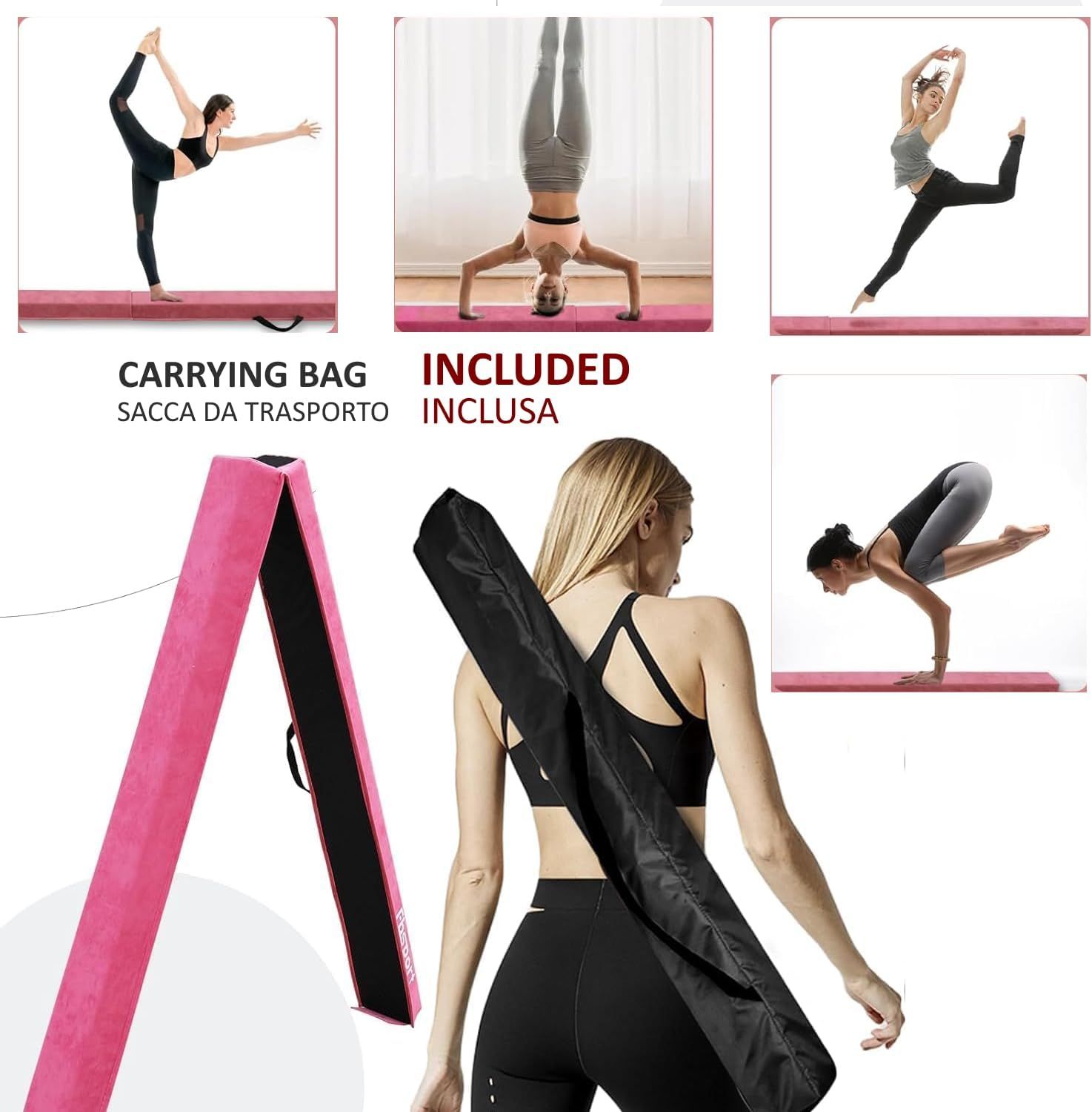 Trave Ginnastica Artistica per Casa Trave di Equilibrio