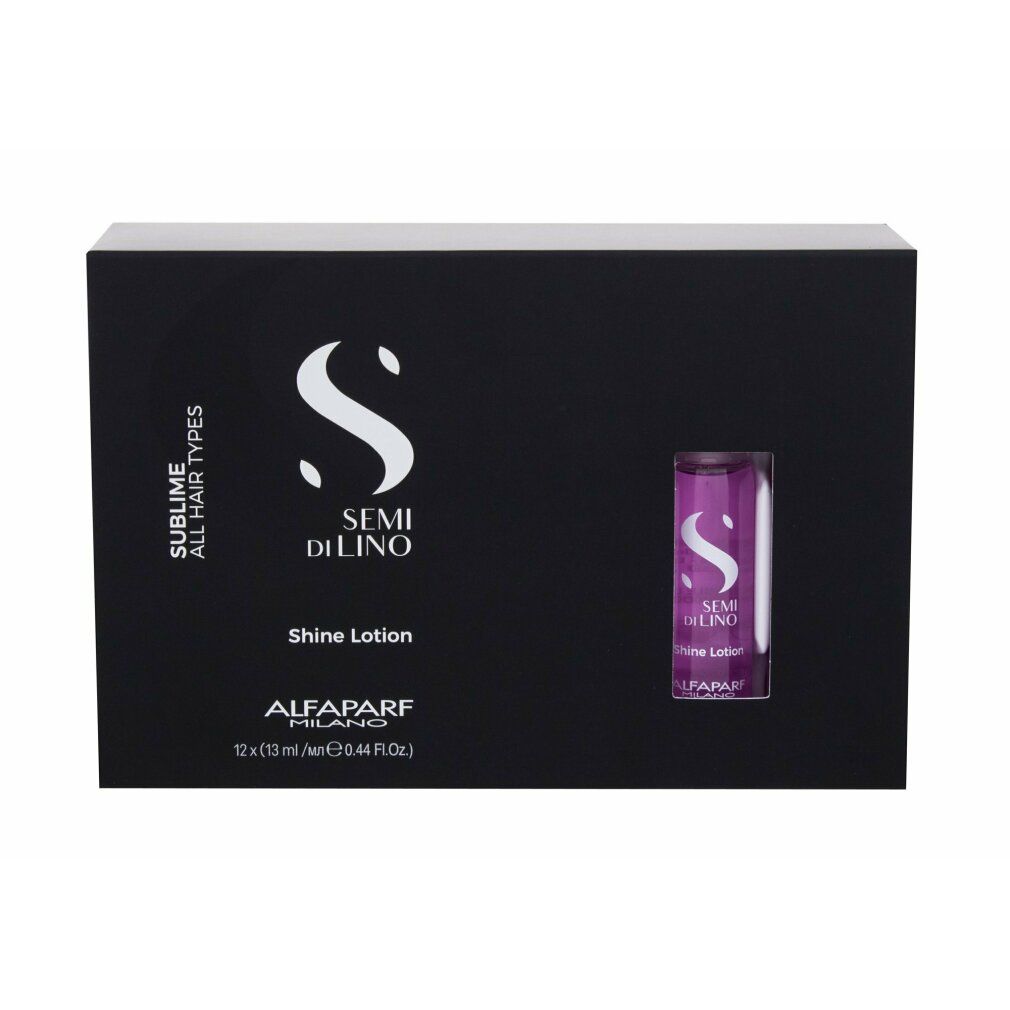 Alfaparf Milano Semi Di Lino Sublime Shine Lotion Fiale 12x