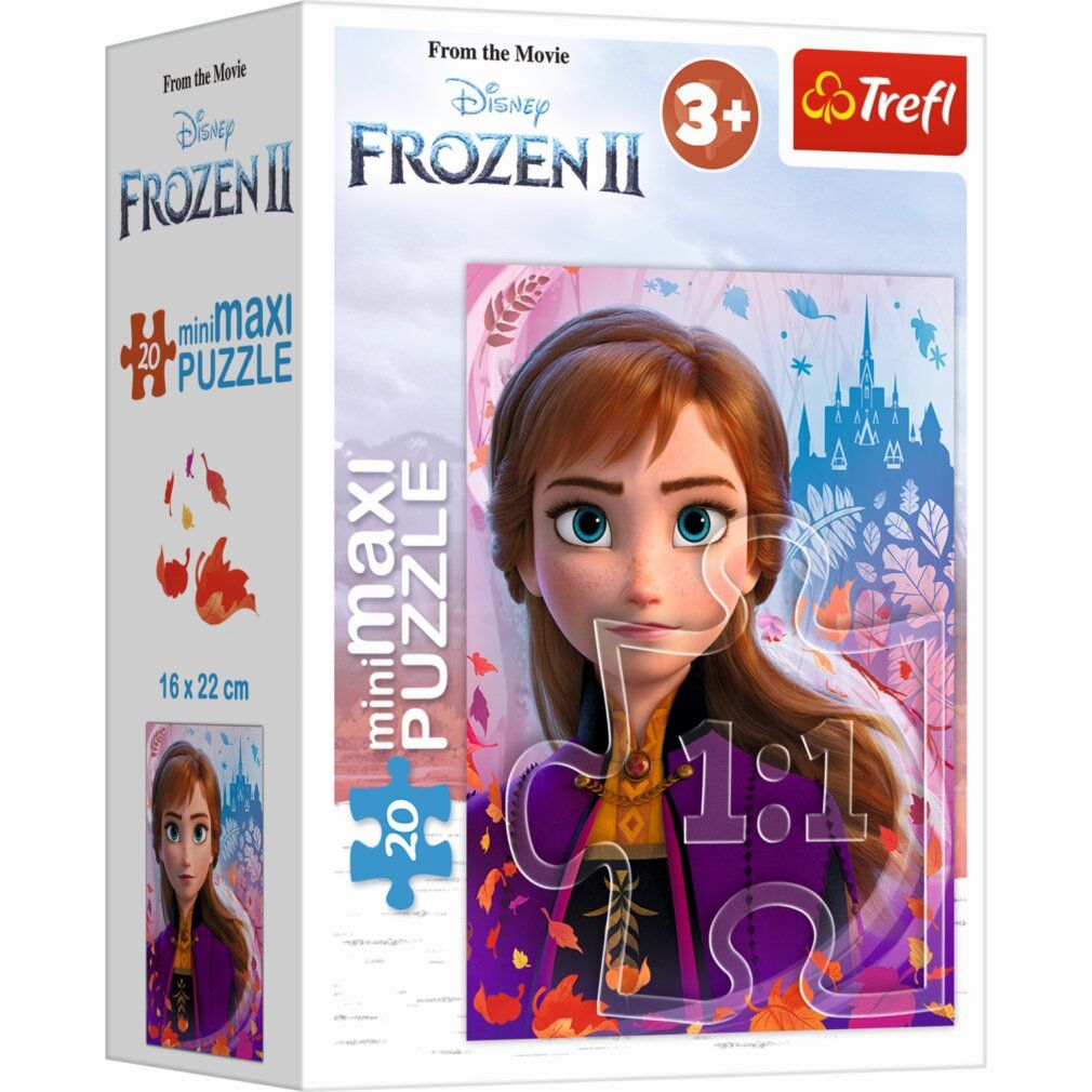Puzzle trefl Regno di ghiaccio 2: Anna 20 pezzi