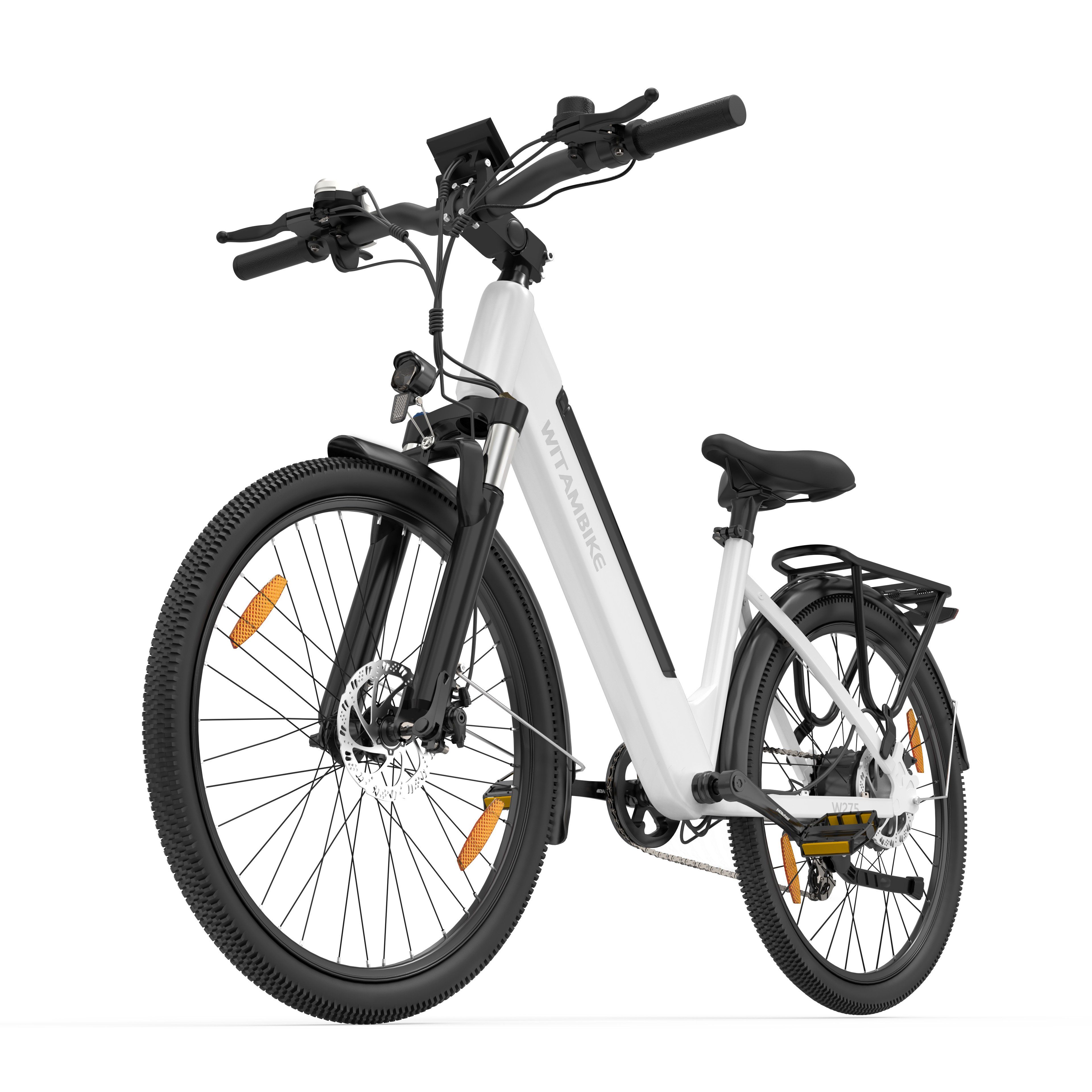 WITAMBIKE W275 Bicicletta elettrica da pendolare, 36V 13AH, pneumatici 27,5" x 2.10
