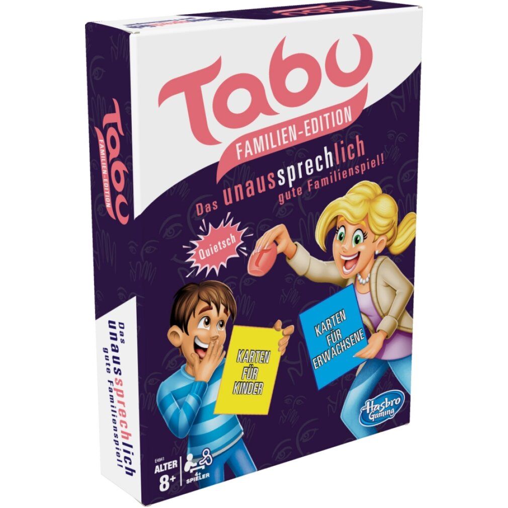 Hasbro Taboo Family Edition, gioco per feste