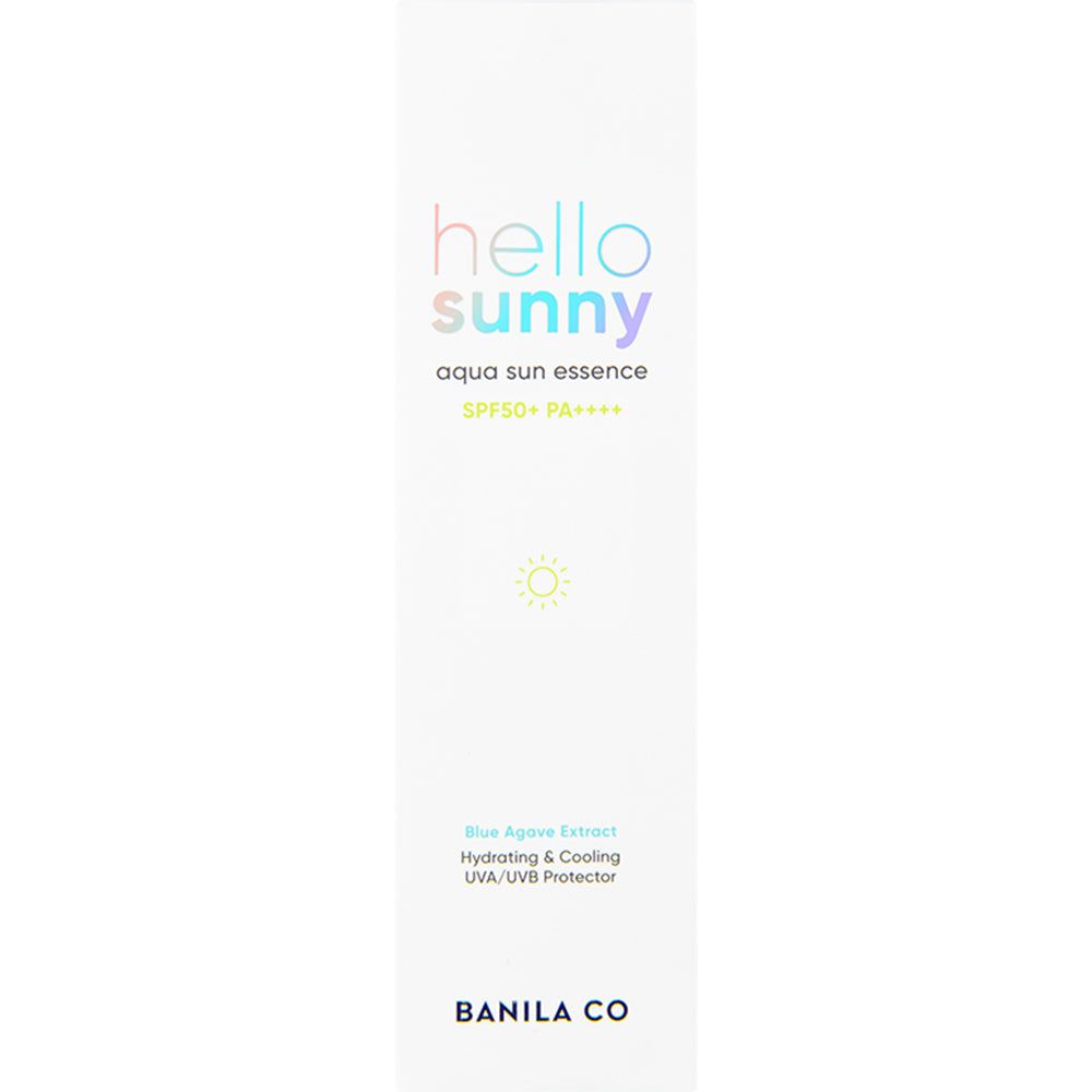 Confezione BANILA CO Hello Sunny Aqua Sun Essence SPF50+ PA++++.