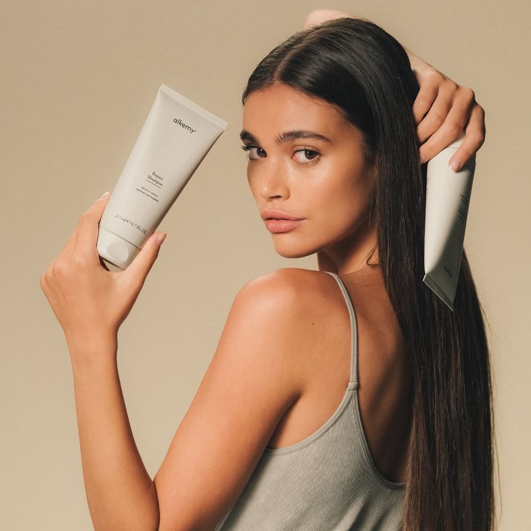 Alkemy Shampoo Ristrutturante Nutriente, Rinforza Capelli Secchi e Sfibrati