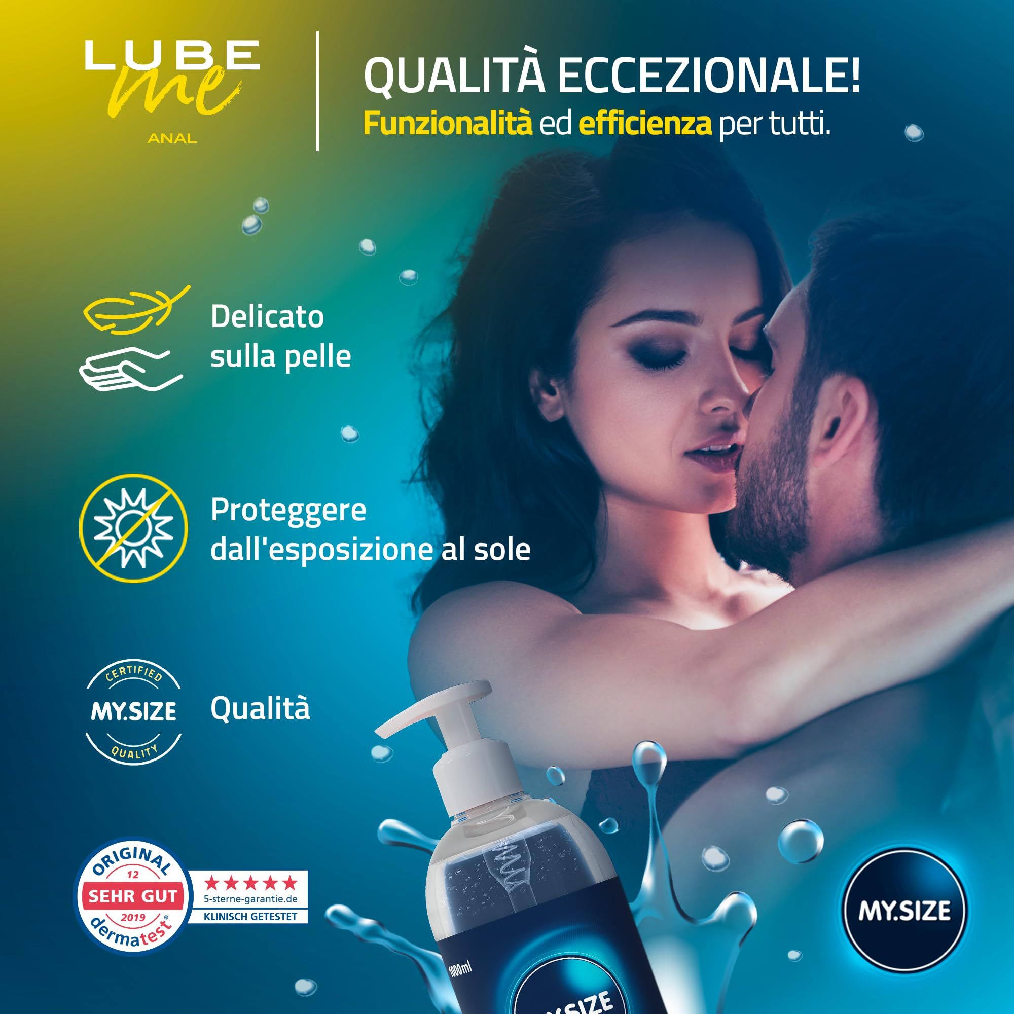 MY.SIZE Lube Me Gel Lubrificante Anal
