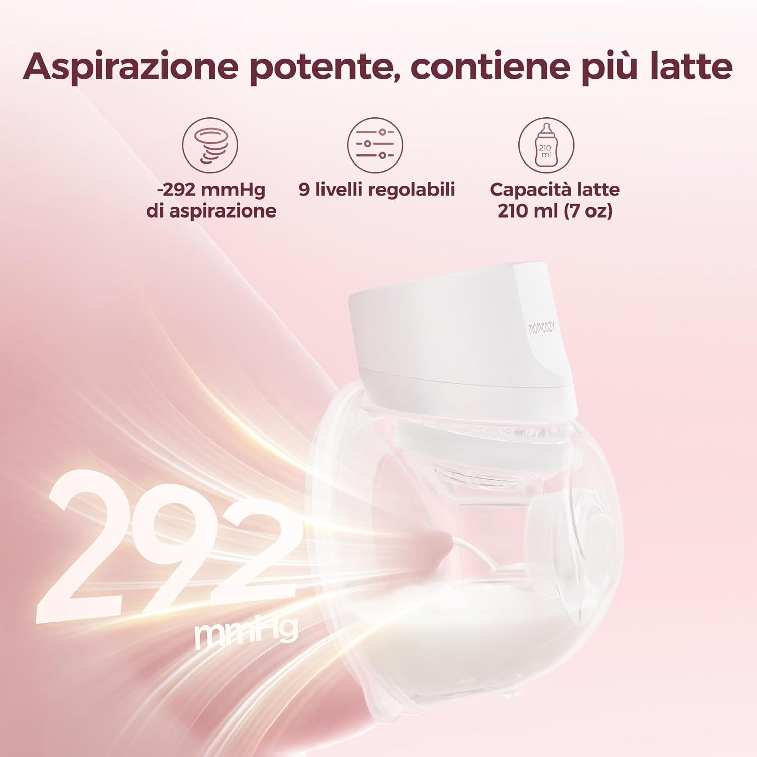Tiralatte elettrico Momcozy Pro Quick