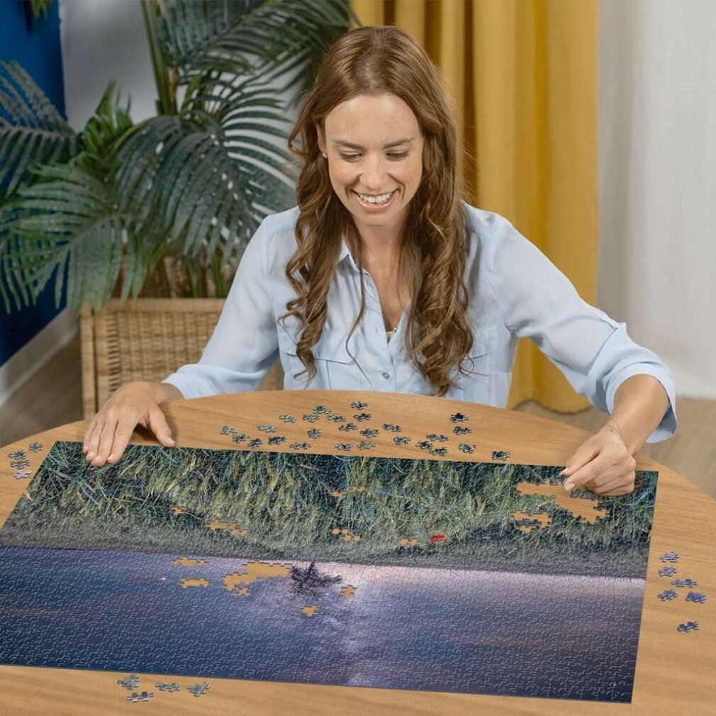 Power of Nature Puzzle Night Sky Over the Corn Field (1500 parti)