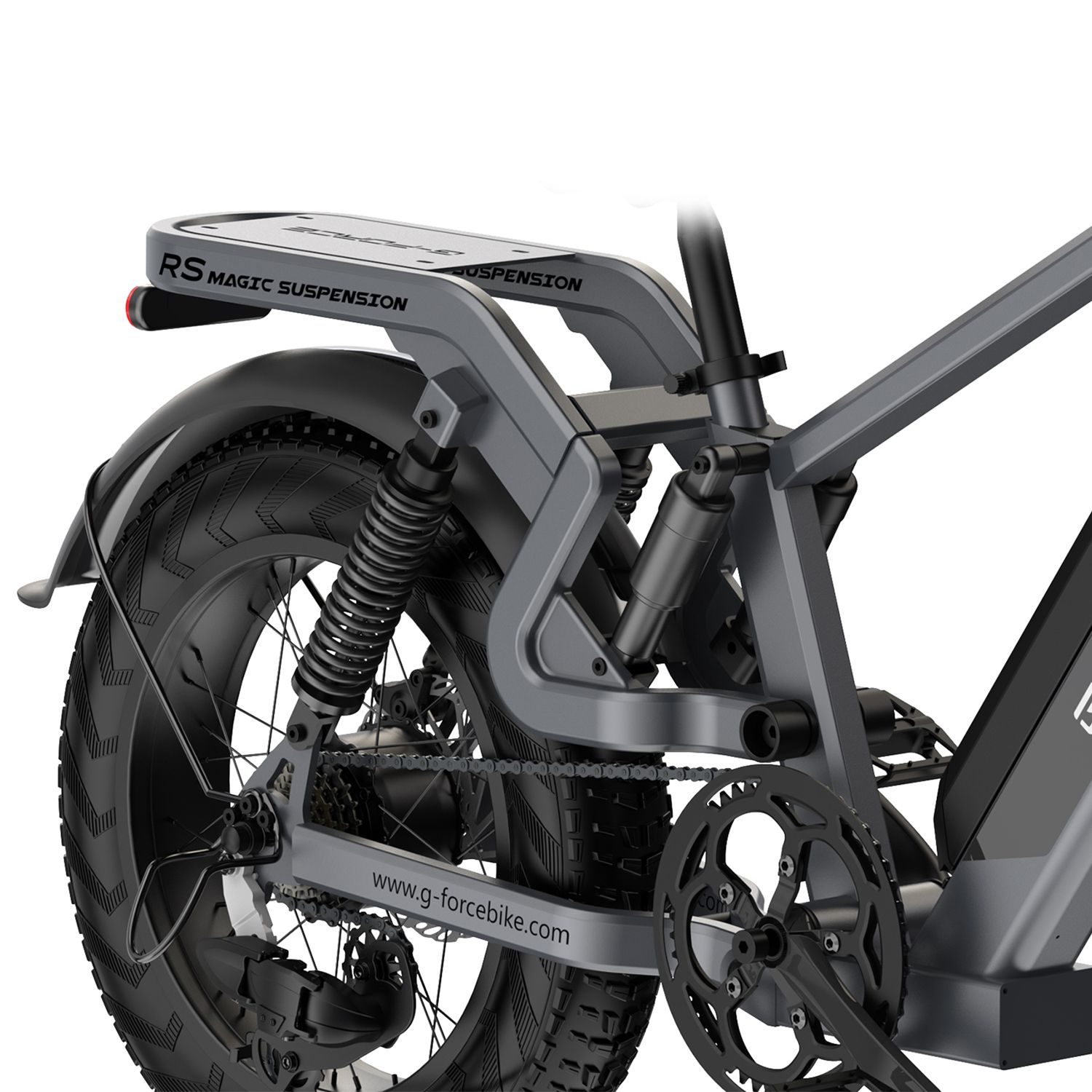 G-FORCE RS Mountain bike elettrica full suspension, batteria da 48 V 20 Ah
