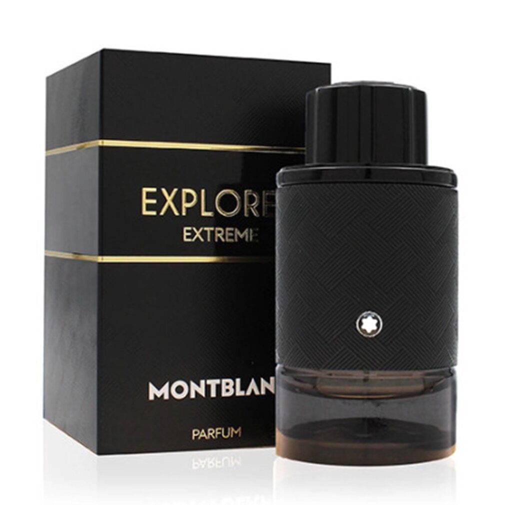 Flacone e confezione Montblanc Explorer Extreme Parfum 60ml.
