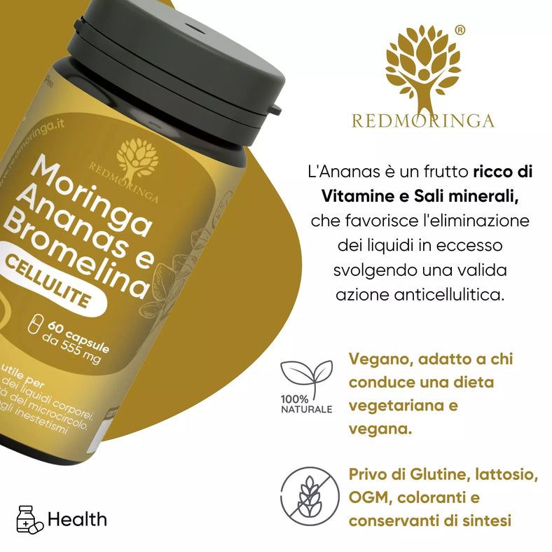 RedMoringa ANTICELLULITE DRENANTE 120 Capsule