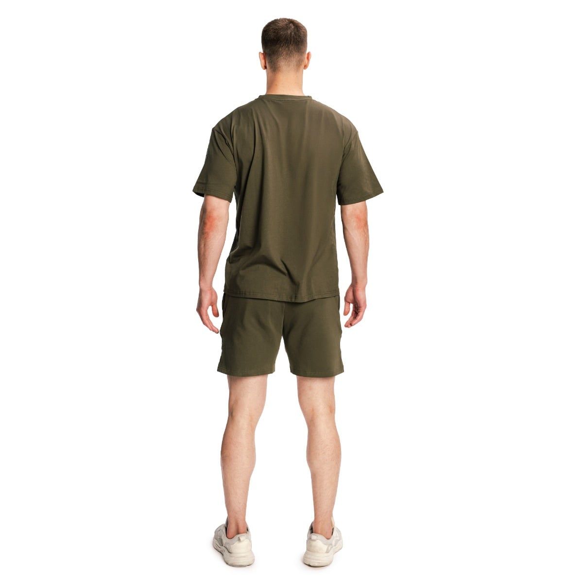 GymBeam T-shirt uomo oversize Limitless Espresso