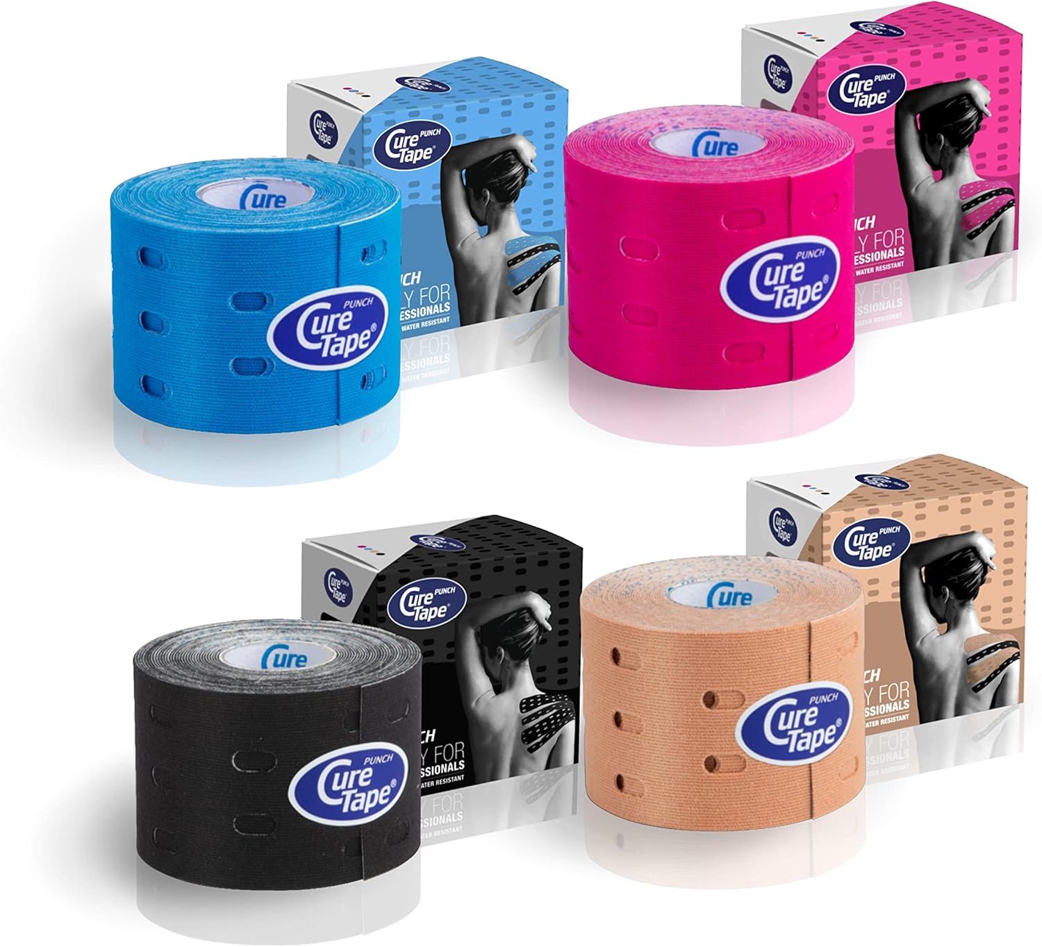 Cure Punch nastro kinesiologico originale blu