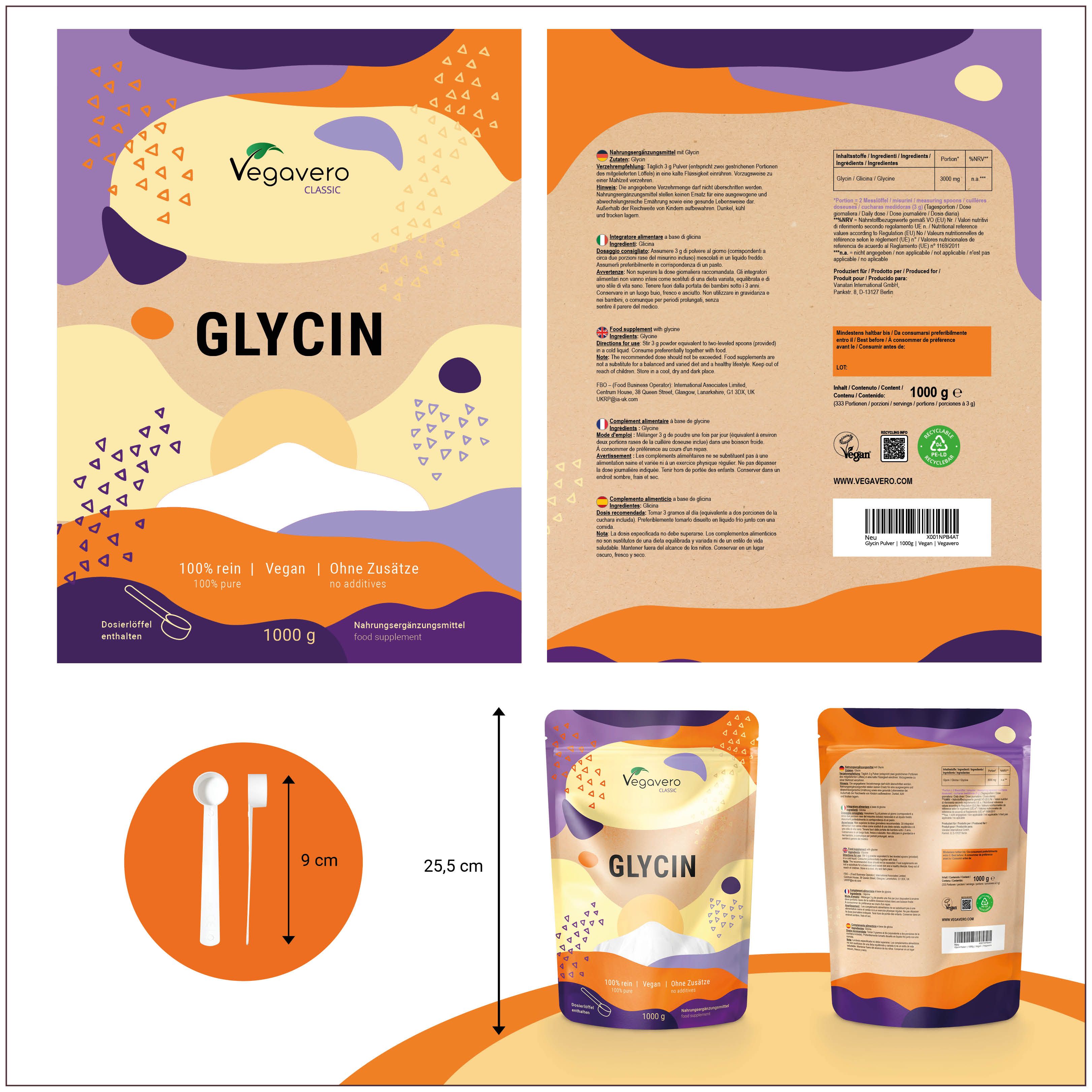 VEGAVERO Glicina in Polvere