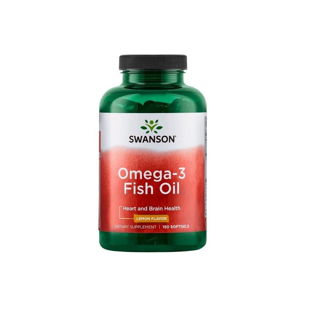 SWANSON Olio di pesce Omega-3 al limone