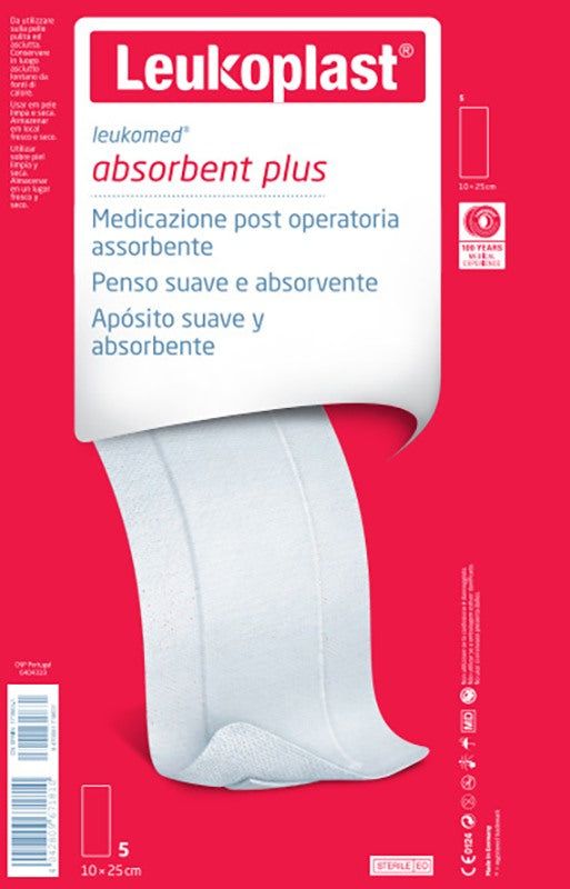 Leukomed Medicazione Post-operatoria In Tessuto Non Tessuto 10 X 25 Cm Leukomed