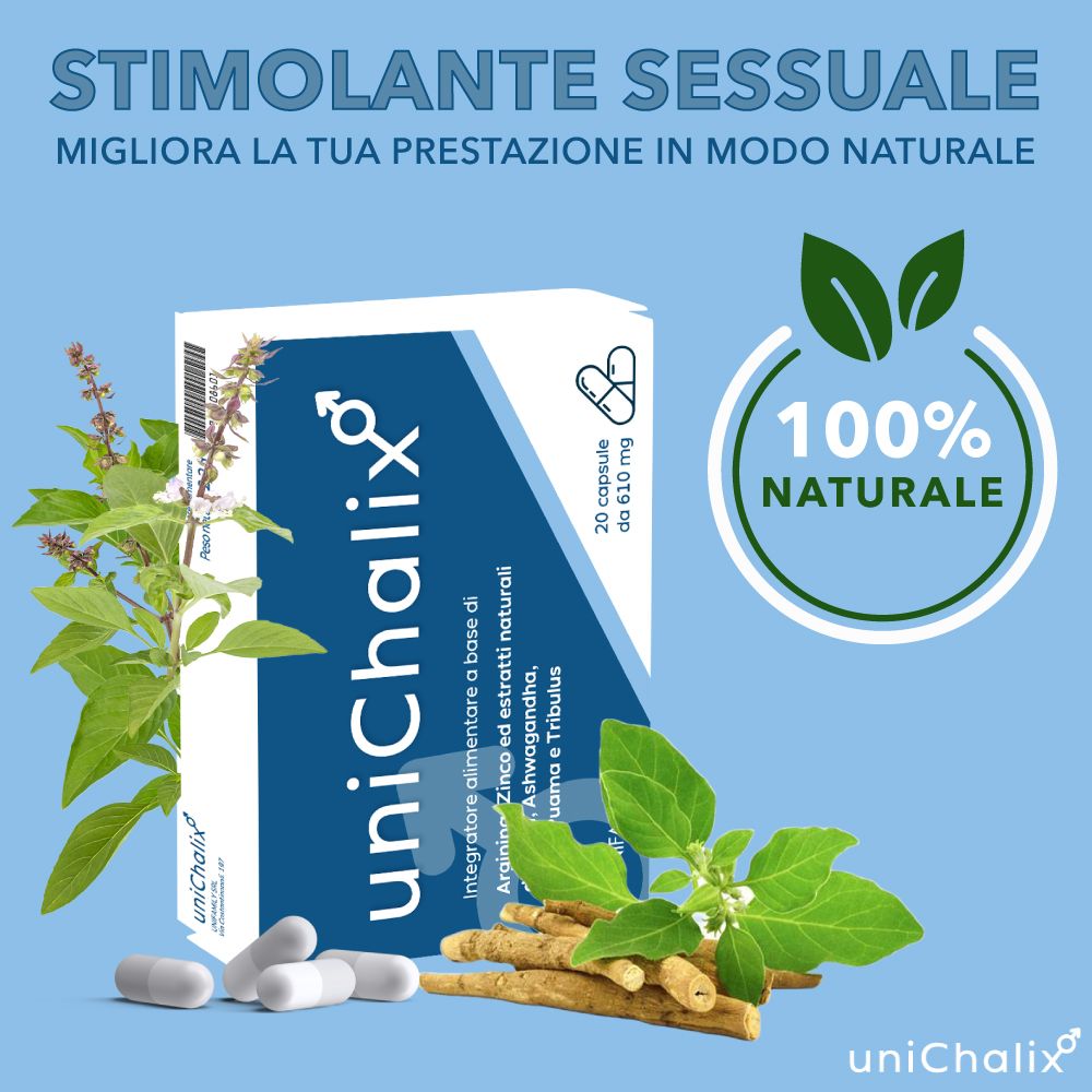 Unichalix Integratore Uomo Benessere Sessuale