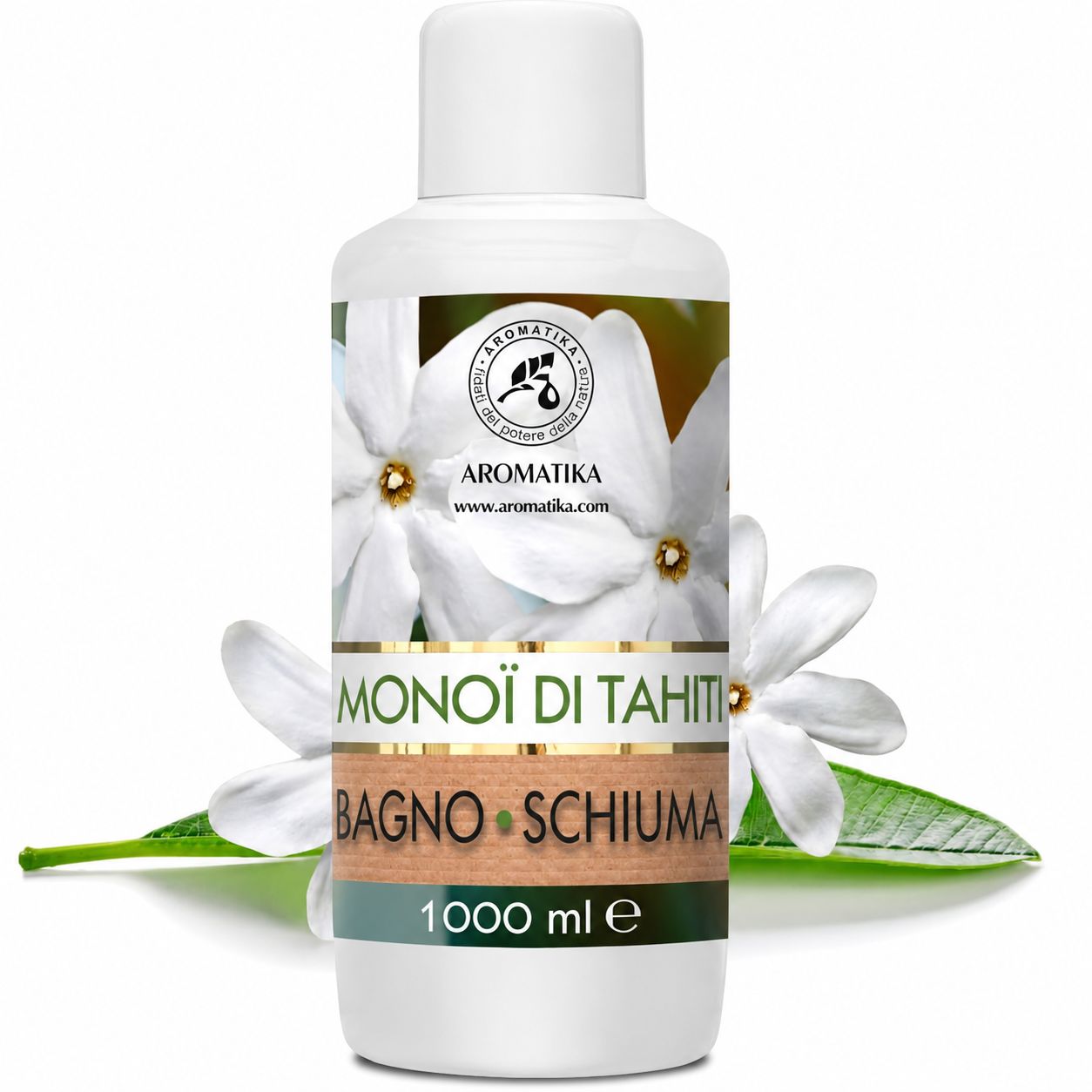 AROMATIKA Schiuma da bagno Monoi de Tahiti
