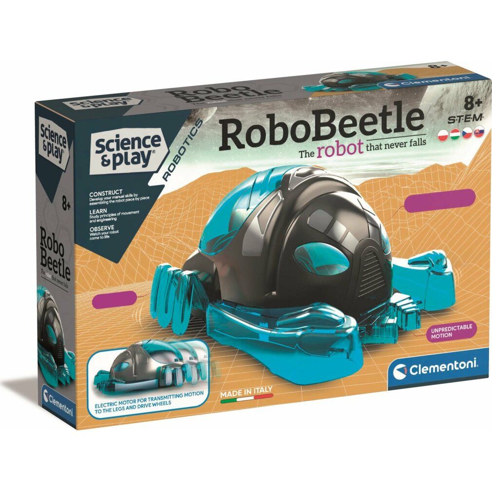 clementoni Robotica: RoboBeetle, il robot che non gira mai