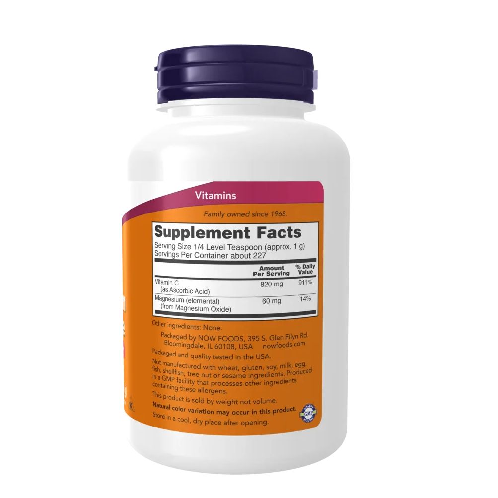 NOW FOODS Ascorbato di magnesio