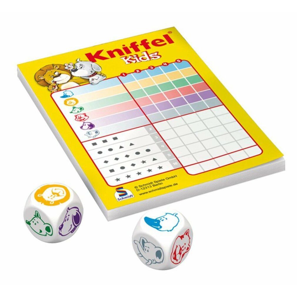 Schmidt Spiele Kniffel Kids, gioco di dadi