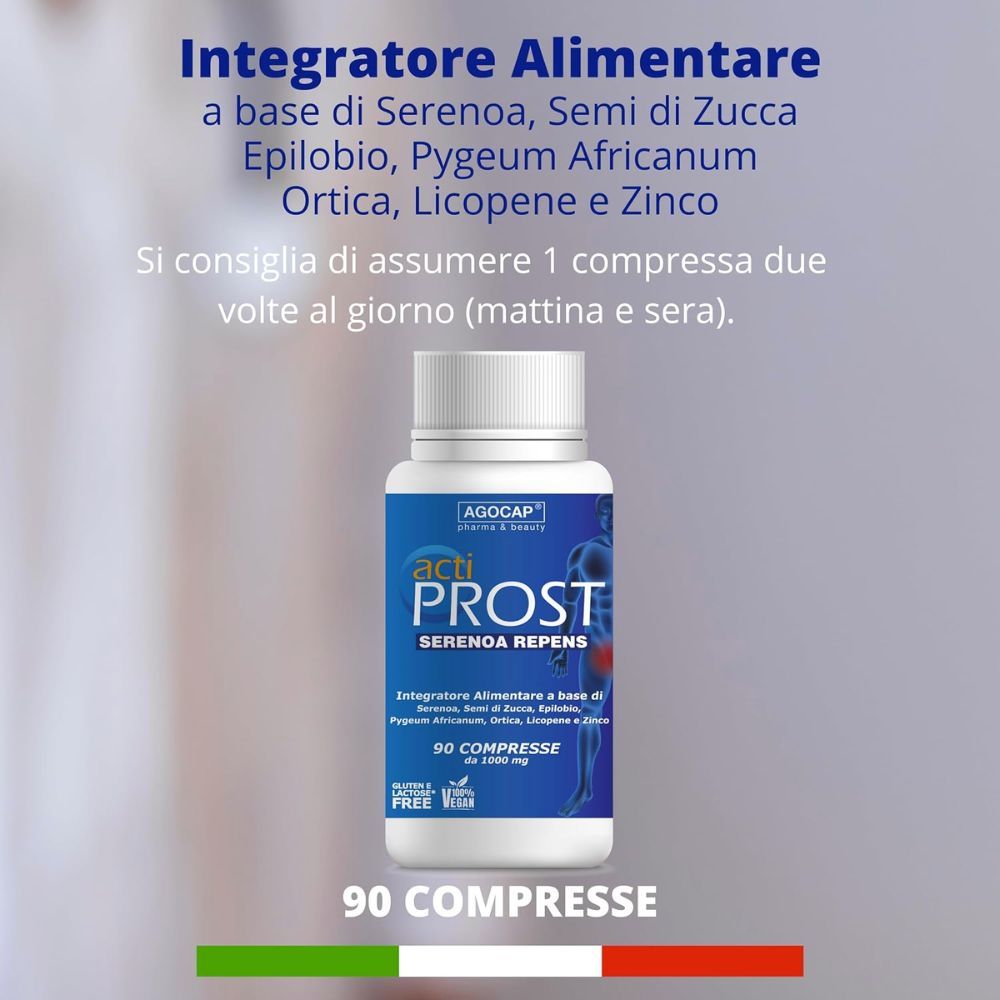 Integratore alimentare per la prostata con serenoa repens ed epilobio