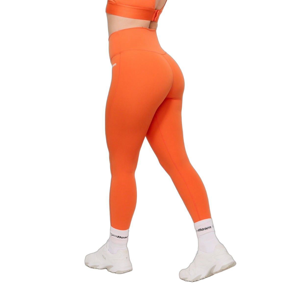 GymBeam Leggings donna Limitless a vita alta senza tasche Orange