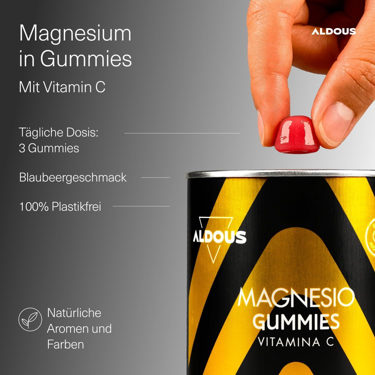 Aldous Gummies al Citrato di Magnesio